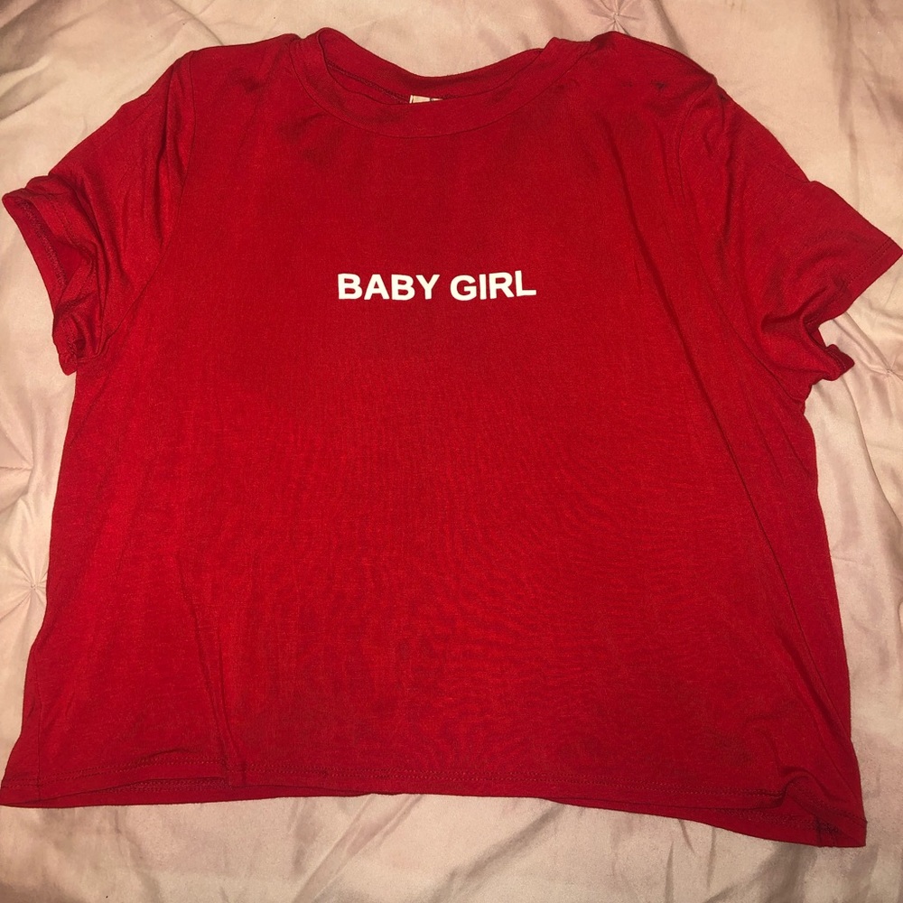 Red Crop top from FOREVER 21